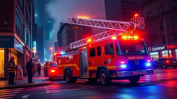 San Antonio breaking news: Nighttime firetruck response at restaurant