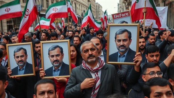 Tehran chaos as protesters hold portraits during a serious demonstration, breaking news