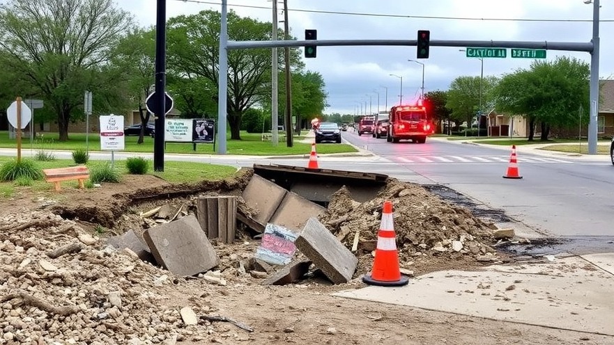 Partial view of person in teal shirt outdoors reflecting Houston news.