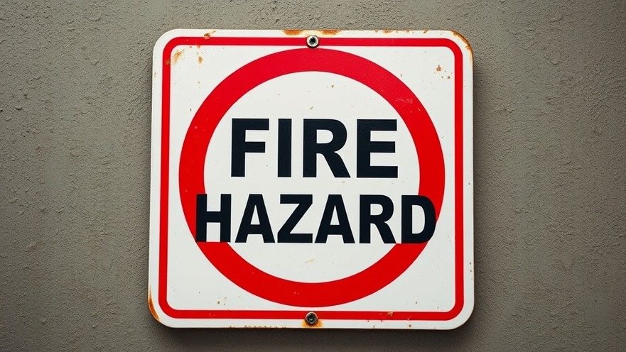 Extreme fire danger alert for Central Texas with dry landscape.