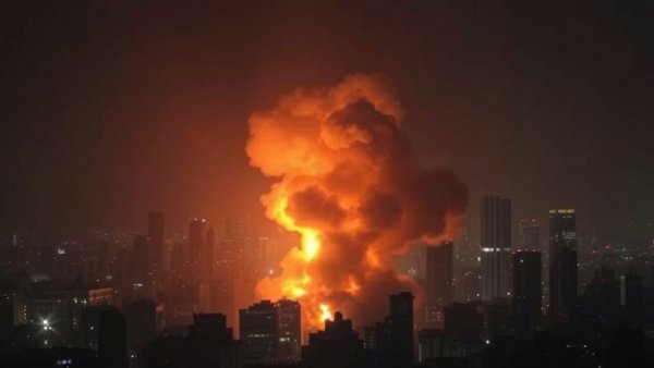 Israel Iran missile strikes: Tehran smoke plume over city