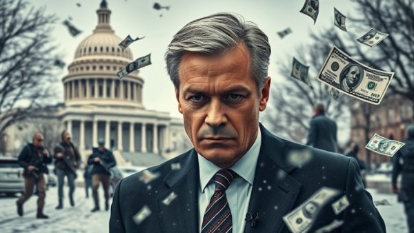 U.S. politics and security themes in news image composition.