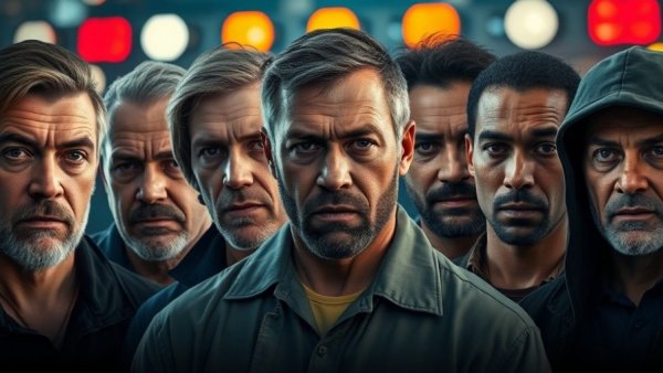 Collage representing difficulties of counterterrorism work in news context.