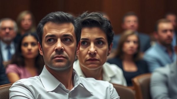 Serious-looking person in court during Kouri Richins murder trial.