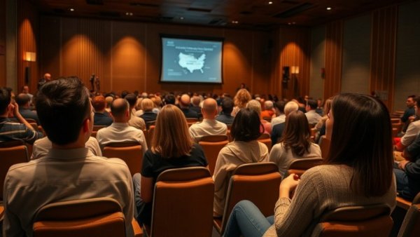 Audience at a meeting on Austin lobbyist transparency.