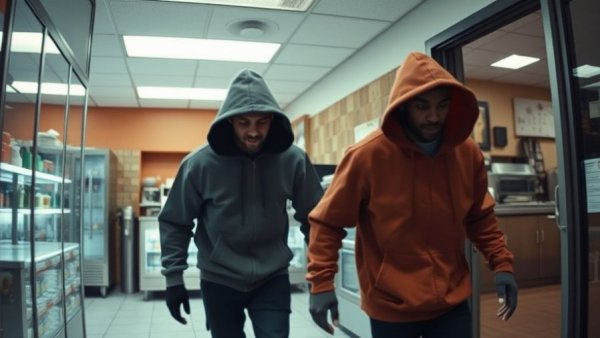 Surveillance footage of attempted robbery at Lewisville business covered by Dallas news crime scene.