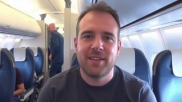 Man faces backlash after running 3 miles in airplane bathroom during 11‑hour flight: Watch