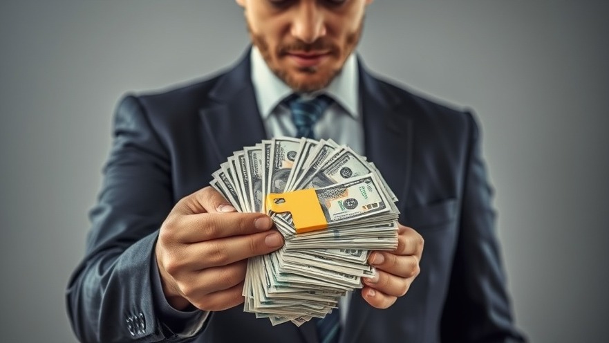 Suspicious man in suit offering cash, relevant to Austin community news.