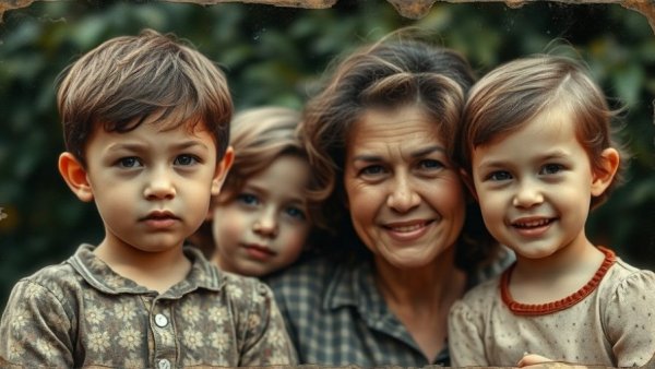 Reuniting items found along the Guadalupe River: Vintage family photo.