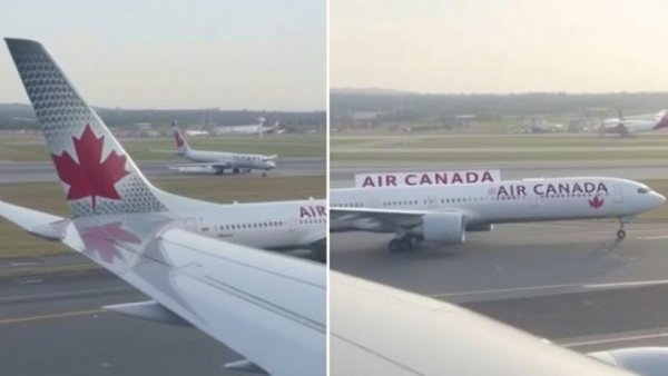 Flight attendant thrown from Air Canada plane survives in a ‘total miracle'