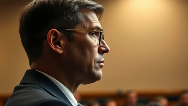 Courtroom scene capturing a man in Houston news event.