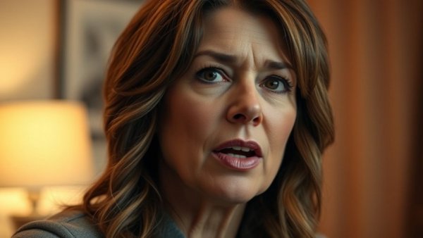 Savannah Guthrie interview loss, emotional expression, speaking intensely.