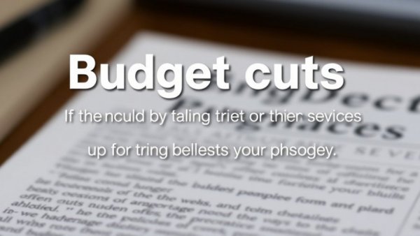 Hays CISD budget cuts announcement with blurred background.