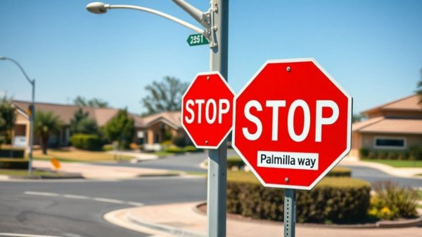 San Antonio news today: stop sign at Palmilla Way and SH 361.