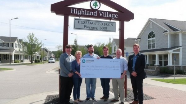  Highland Village receives top financial rating 