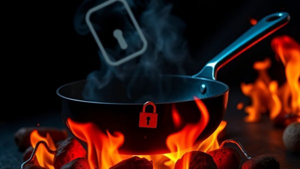 Warning graphic on heated oil and sugar spikes for healthy aging tips.