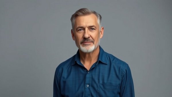 Middle-aged man discussing the most dangerous food in the world in a studio setting.