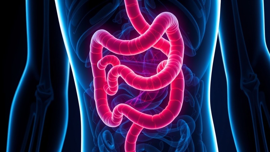 Photorealistic depiction of Crohn's disease management and wellness lifestyle.