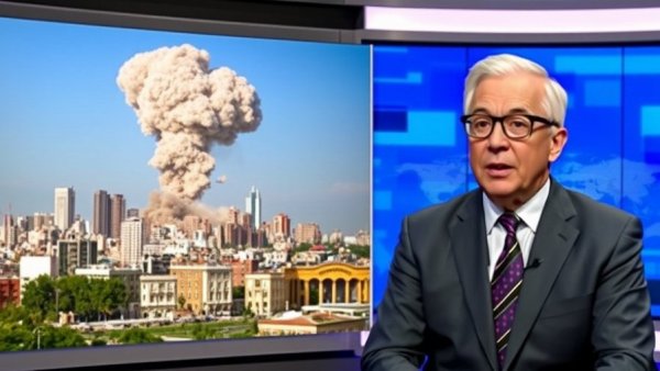 TV broadcast discussing ways to eliminate Iranian threats.