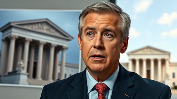 Legal expert discusses birthright citizenship beside Supreme Court.