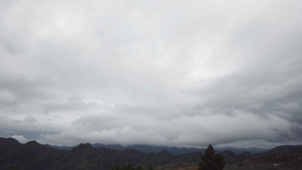 Hezbollah Rockets Fired From Lebanon under overcast sky.