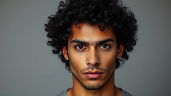 San Antonio crime news features a man in a mugshot with curly hair.