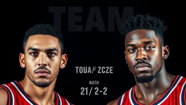 NBA highlights featuring two players in game preview graphic.