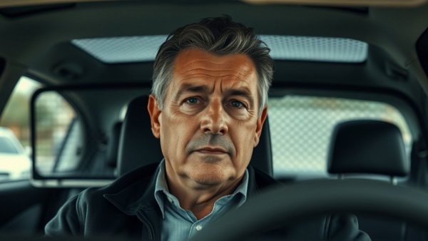 San Antonio news crime scene with man in police car.