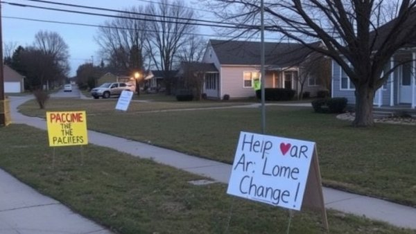 Signs of change in Rhome neighborhood months after 8-year-old killed in car accident