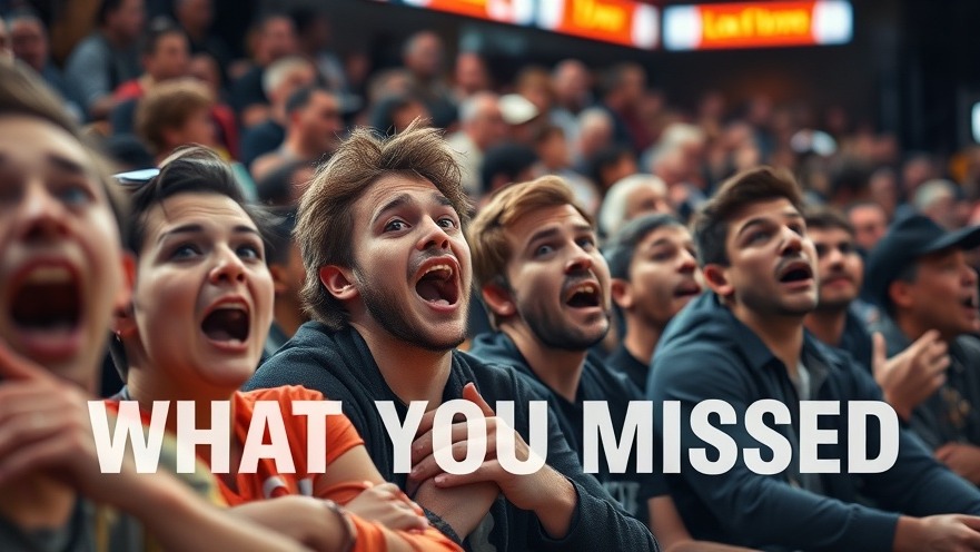 San Antonio Spurs highlights collage with players and bold text overlay.