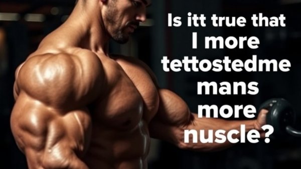 Is it true that … more testosterone means more muscle?