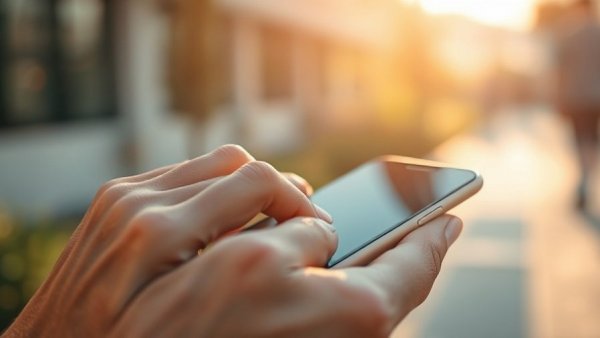 Person using chatbot on smartphone, health information accuracy focus.