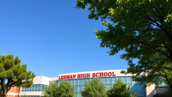 Lehman High School building exterior during day