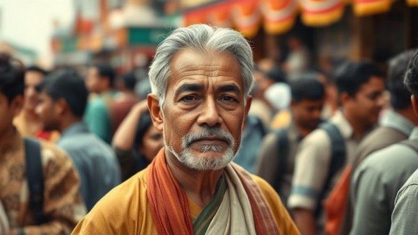 Iran's Supreme Leader in traditional attire during a public event.