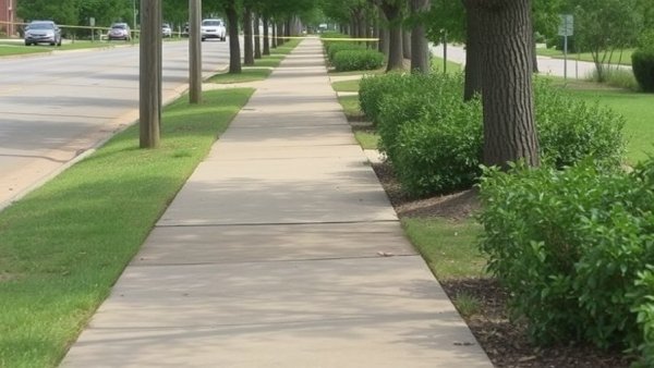 Unidentified body found along Melissa sidewalk