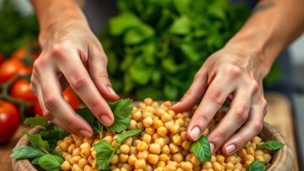 Preparing a fresh, healthy diet with vegetables for best diet for COVID.