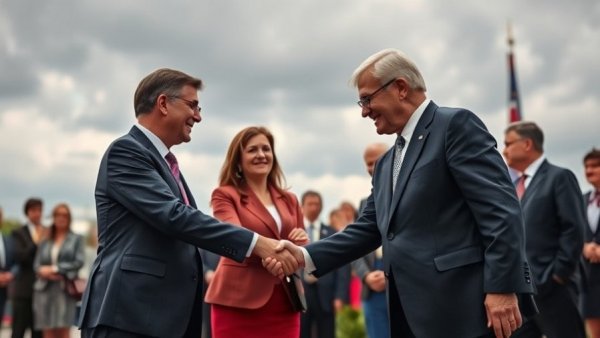 Iran negotiations Pakistan ceasefire meeting with delegates shaking hands.