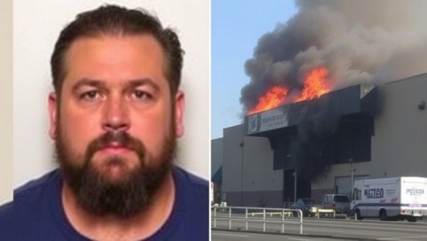 California Warehouse Fire Suspect Invoked Luigi Mangione, Court Files Say