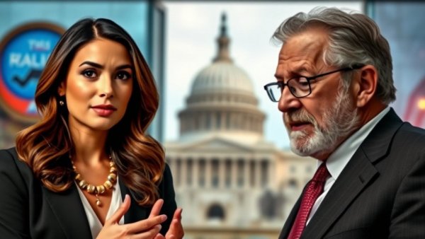 National news immigration policies discussion split-frame image.