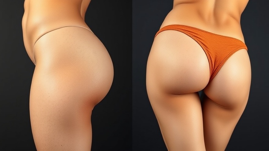 Transformation showing best way to lose hip and butt cellulite.