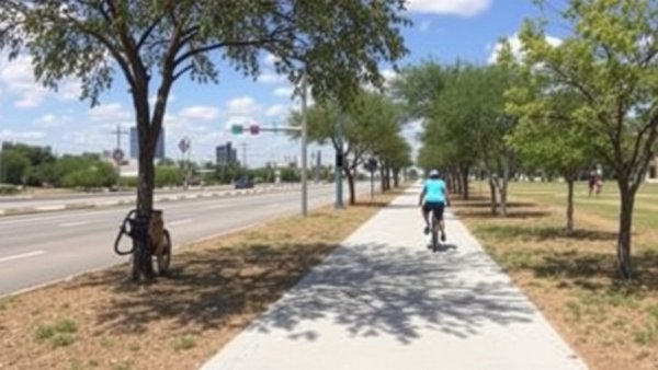 Austin Mobility News: Shared-Use Path Along a Section of Airport Boulevard Is Complete