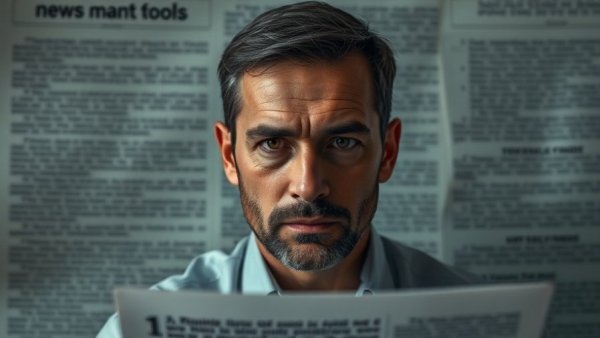 News document showing man and text about local pastor accused of sexual abuse.