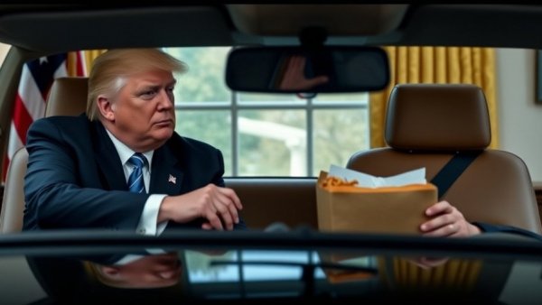 Trump tips DoorDash driver $100 for delivering McDonald's to Oval Office