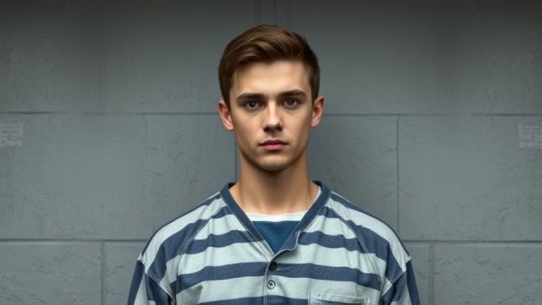 Young male in a prison uniform for homicide investigation at 12435 Dessau Road.