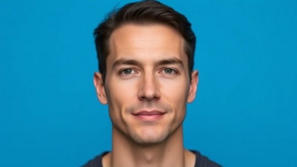 Photo of a missing San Antonio man with a neutral expression.