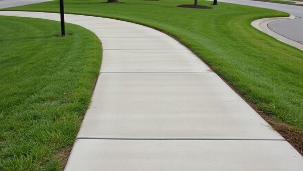 New sidewalk funded by paid parking revenue in South Austin.