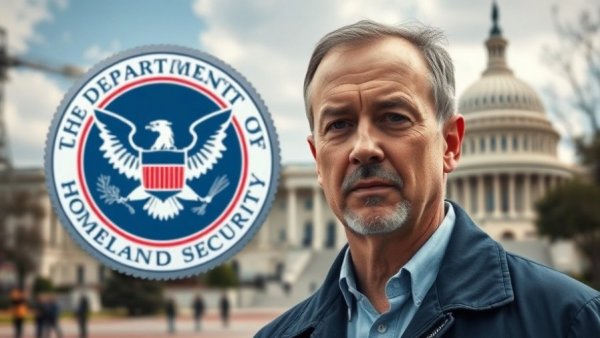 National security concerns discussed with DHS emblem and Capitol backdrop.