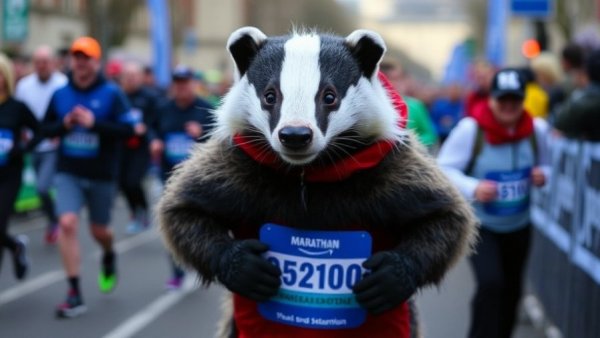 Am I a deluded attention-seeker? Why I’m running the London Marathon dressed as a badger