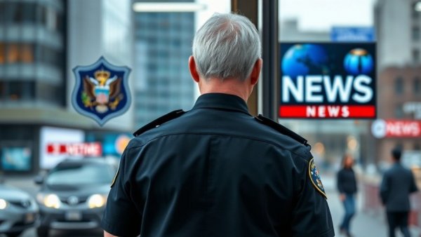 ICE cooperation policy in Houston news montage with officer and anchor.