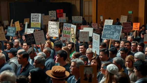 Diverse group holding signs at Texas elections 2025 protest.